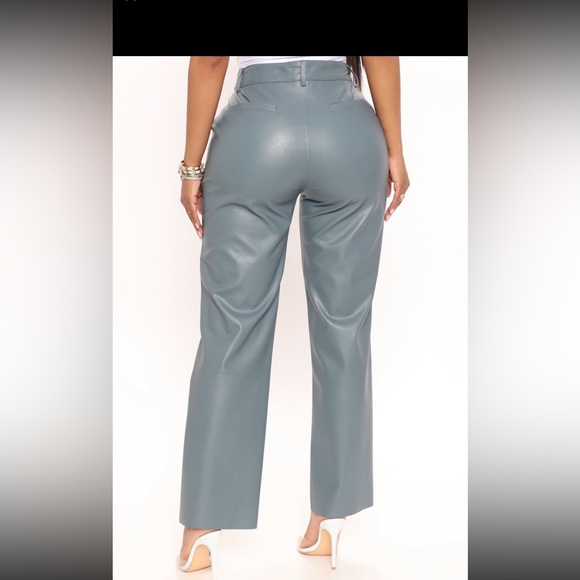 BRAND NEW FASHION NOVA FAUX LEATHER PANTS - Picture 4 of 4
